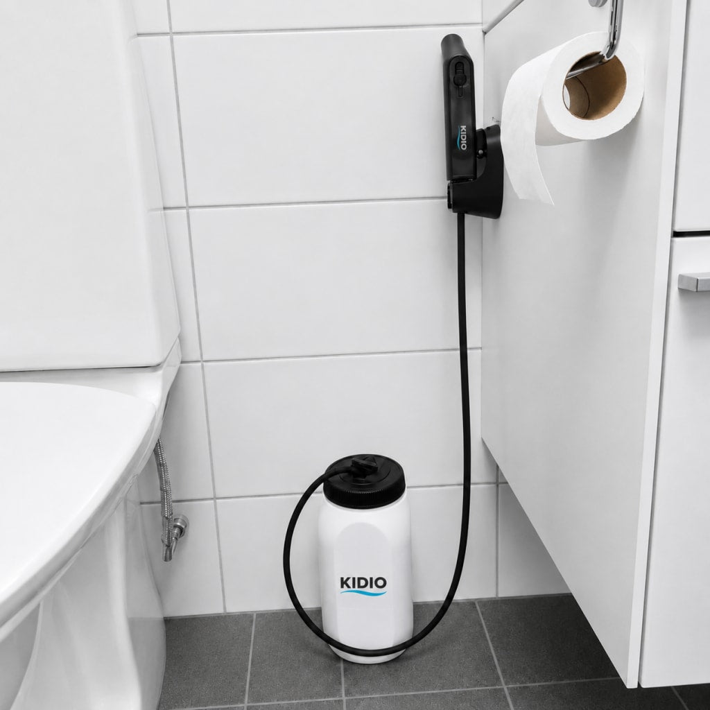 Kidio™ Portable Bidet – The Cleanest Bathroom Upgrade Without Plumbing