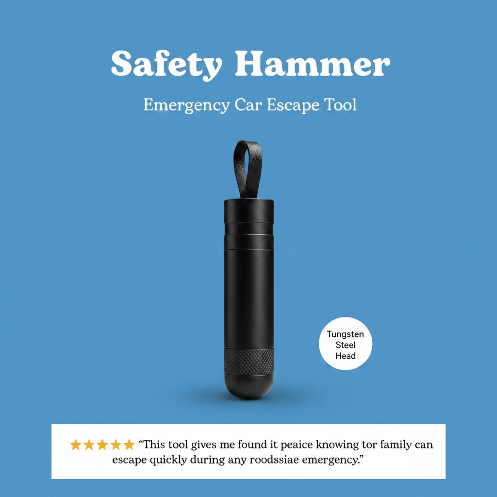 Safety Hammer | Emergency Car Escape Tool