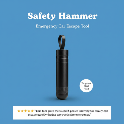 Safety Hammer | Emergency Car Escape Tool